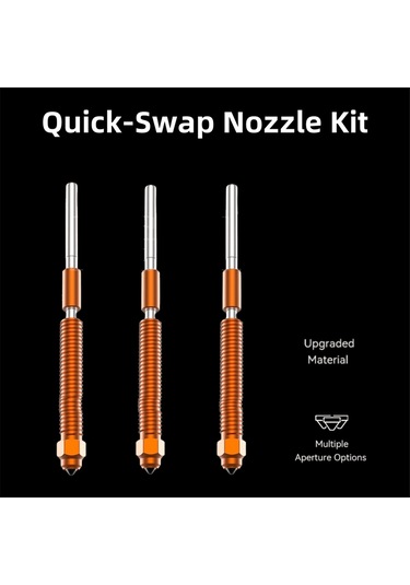 K2 Plus 3d Yazıcı Aksesuarları İçin K2 Plus Nozul Değiştirme Kiti 0.2mm