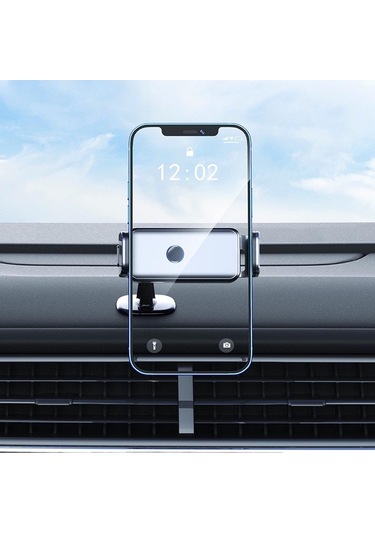 Ardemix 921 Otomatik Sensörlü Havalandırma Ve Düz Zemin Dizayn Araç Telefon Tutucu-s