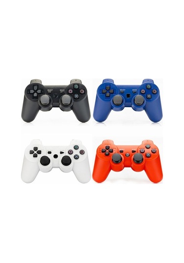 Bloomnest Ps3 Bluetooth Kablosuz Gamepad P3 Nötr Kar Tanesi Kolu Siyah Kablosuz Gamepad Ps3
