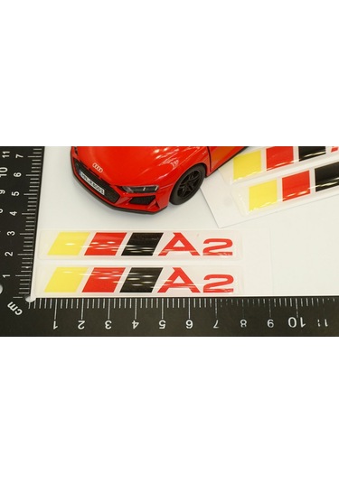 Audi A2 Logo Motor Kapağı Damla Silikon Plaka Logo Arma Amblem Ye