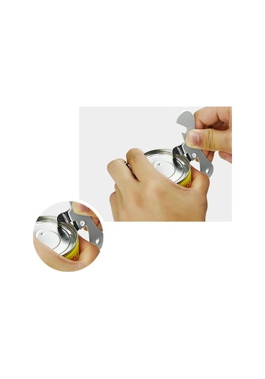 Trendooze Yan Teneke Teneke Profesyonel Paslanmaz Mutfak Manuel Kutular Konserve Kesim Kavanoz Fonksiyonlu Ergonomik Emniyet Çok Çelik Aracı Açacağı Açacağı Bs Gümüş
