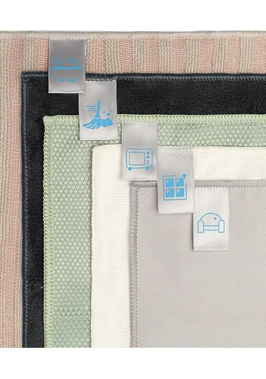 Smart Solutions Cozy Clean 30x27 Cm Mikrofiber Temizlik Bezleri Seti 5 Adet 399847706 Bej