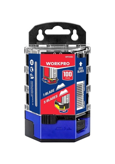 Workpro Wp213004 100lü Rötuş Maket Bıçağı Yedeği Fr Wp213004