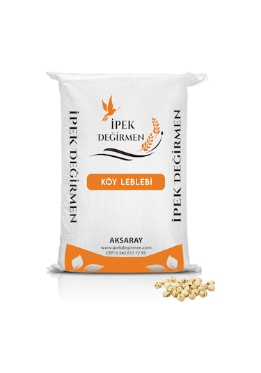 İpek Değirmen Tandırda Kavrulmuş Köy Leblebisi 2 KG