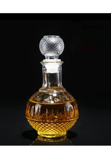 Xram-house Kapaklı Cam Sürahi, Votka Ve Şarap İçin 250 Ml 297911151