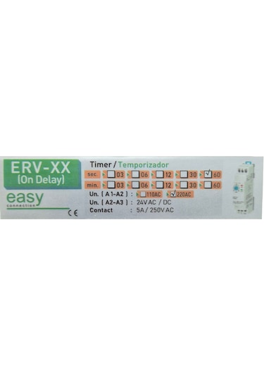 Erv-60 Zaman Rölesi