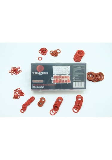 Worldforce Fiber O-Ring 600 Parça Asorti Conta Seti