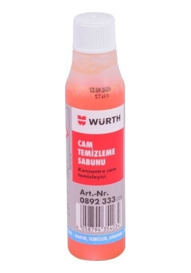 Würth Konsantre Cam Temizleme Sabunu 32 Ml 10 Adet