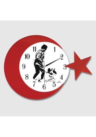 Emh Store Ay Yildiz Duvar Saati 134-3 Diğer