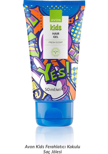 Avon Kids Yes Fresh Kokulu Saç Jölesi 50 ML