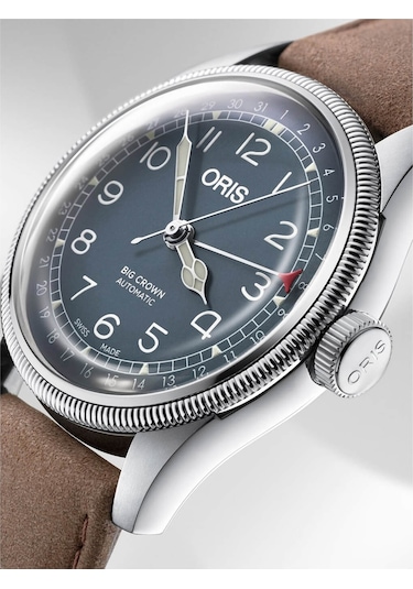Oris Big Crown Pointer Date 40.00 Mm Otomatik Saat 01 754 7785 40 Kahverengi