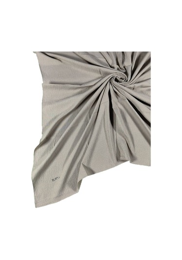 Tuana Eşarp Pamuk Jazz Eşarp 110x110cm Açık Vizon