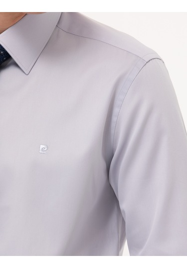 Pierre Cardin Erkek Gri Gömlek Basic 50268201-vr024 Pierre Cardin Erkek Gri Gömlek Basic 50268201-vr024