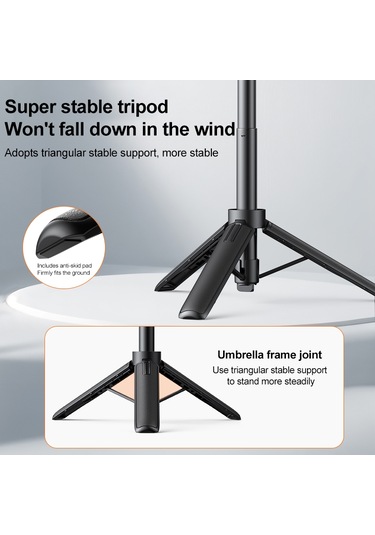 Puluz Mini Manyetik Hızlı Bırakma Selfie Çubuğu Tripod