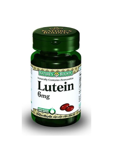 Nature's Bounty Lutein 6 Mg 50 Kapsül