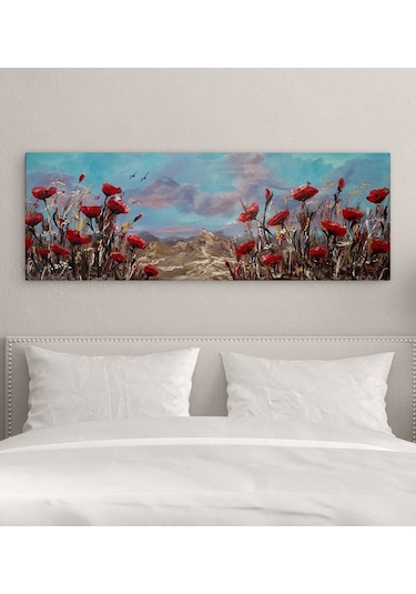 Bk Gift Yatak Odası Konseptli Panorama Kanvas Tablo 100X35Cm-2