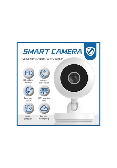 Yaozixa A2 Ev Güvenliği Kamera: 1080p Hd, İki Yönlü Ses, 360 Döndürme, Entegre Wıfı İle Uzaktan İzleme Ve Gece Görüşü Diğer