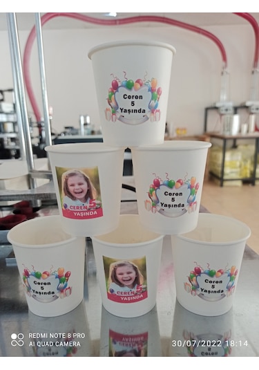 ÖZEL GÜNLERİNİZ İÇİN BASKILI KARTON BARDAK 3000 ADET