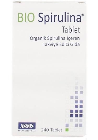 Assos Bio Spirulina 500 MG 240 Tablet