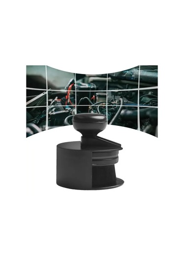 Fochsia 2 Adet Araba Lastik Parlatıcı Fırçası Standlı Oto Detay Temizleme Yıkama Fırçası Red