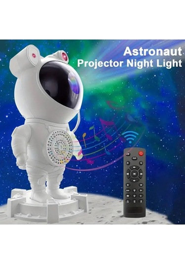 Artfulabode Bluetooth Yıldız Projeksiyon Lambası - 8 Müzikli, Zamanlayıcılı Gece Aydınlatma