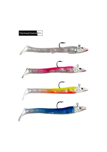 Naniwaosakashi V8 Jig Series 10 Cm 10 Gr Silikon Yem