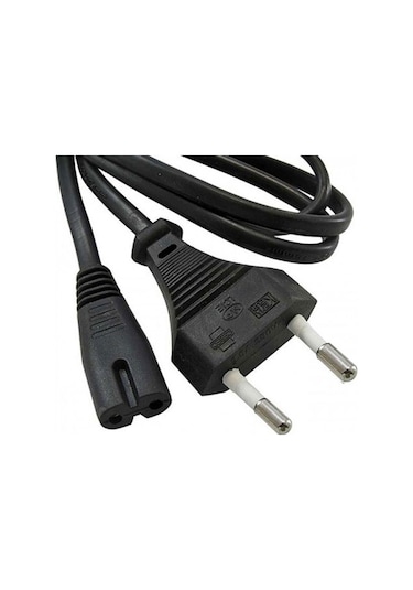 Radyo Type Adaptör İçin 2 Li Power Elektrik Güç Kablosu 3m
