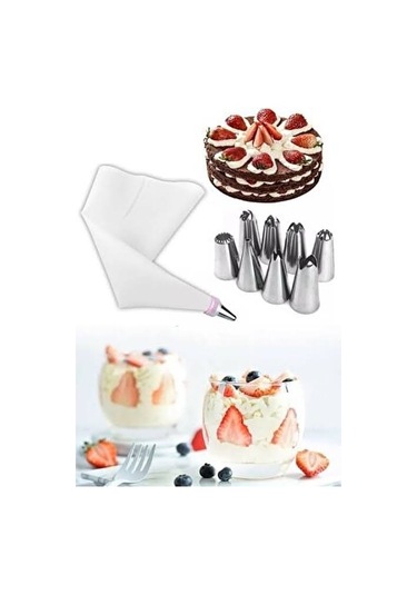 River World 10 Parçalık Krema Sıkmaya Yarayan Set Çok Renkli