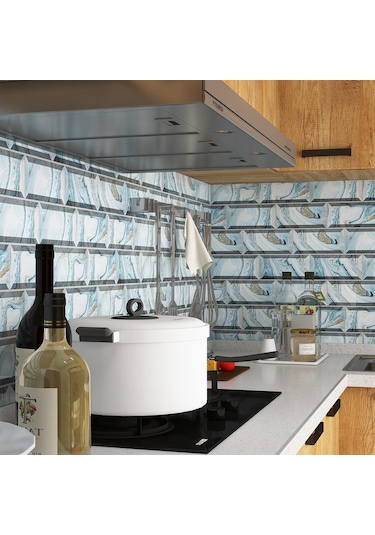 20x10 Cm Modern Su Geçirmez 3d Kiremit Çıkartmalar Vinil Kendinden Yapışkanlı Ev Duvar Dekoru Kabuğu Ve Duvar Sticker Dğ. 56882278 Diğer