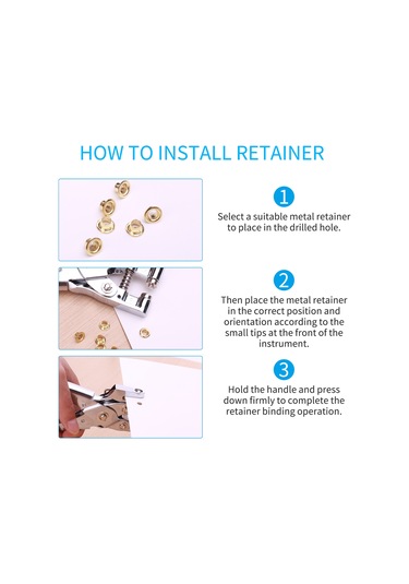 Aubyhe Güç Tasarruflu Metal Delik Açıcı - 30 Sayfa Kapasite, 4-13mm Uyumlu, 5mm Çap, Silver Gümüş