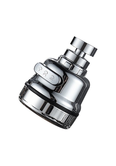 Bosphorusboutique02 Sıçramaya Dayanıklı Musluk, Üçüncü Vites Elektroliz Batarya, Mutfak Bataryası, Evrensel Musluk Genişletici, Sıçramaya Dayanıklı Duş Gümüş Gümüş