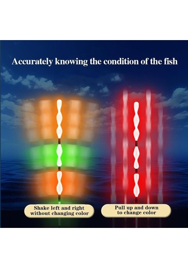 Novahub Onlyou Spiral Kuyruk Balık Şamandıra İndüksiyonlu Aydınlık Akıllı Şamandıra, Göl-rezervuar Gölet İçin