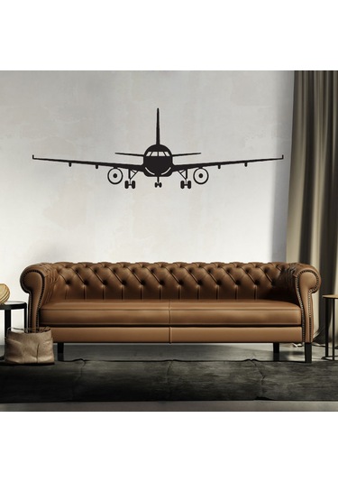 Uçak Duvar Çıkartmaları Parçaları, Kendin Yap Uçak Duvar Çıkartmaları Çok Renkli