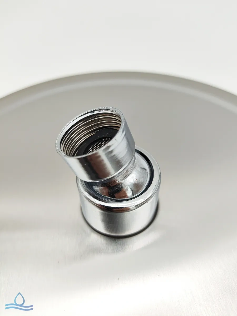 Santehvill' Paslanmaz Çelik Üstten Tropik Duş Başlığı 20cm 305706163 Saten