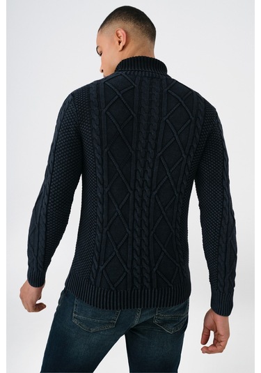 Loft Lacivert Erkek Triko Lacivert