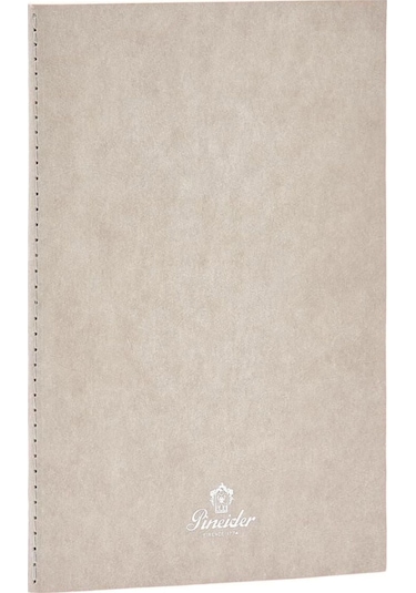 Pineider Defter Ecojazz 14,5x21 Cm Stone Cqurc001273 Gri