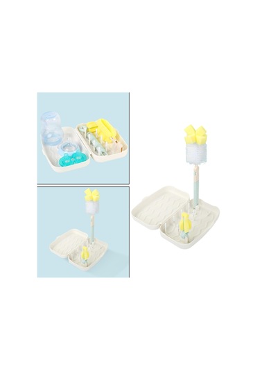 Suntek Plastik Şişe Kurutma Rafı Depolama Ve Fırça Tezgah