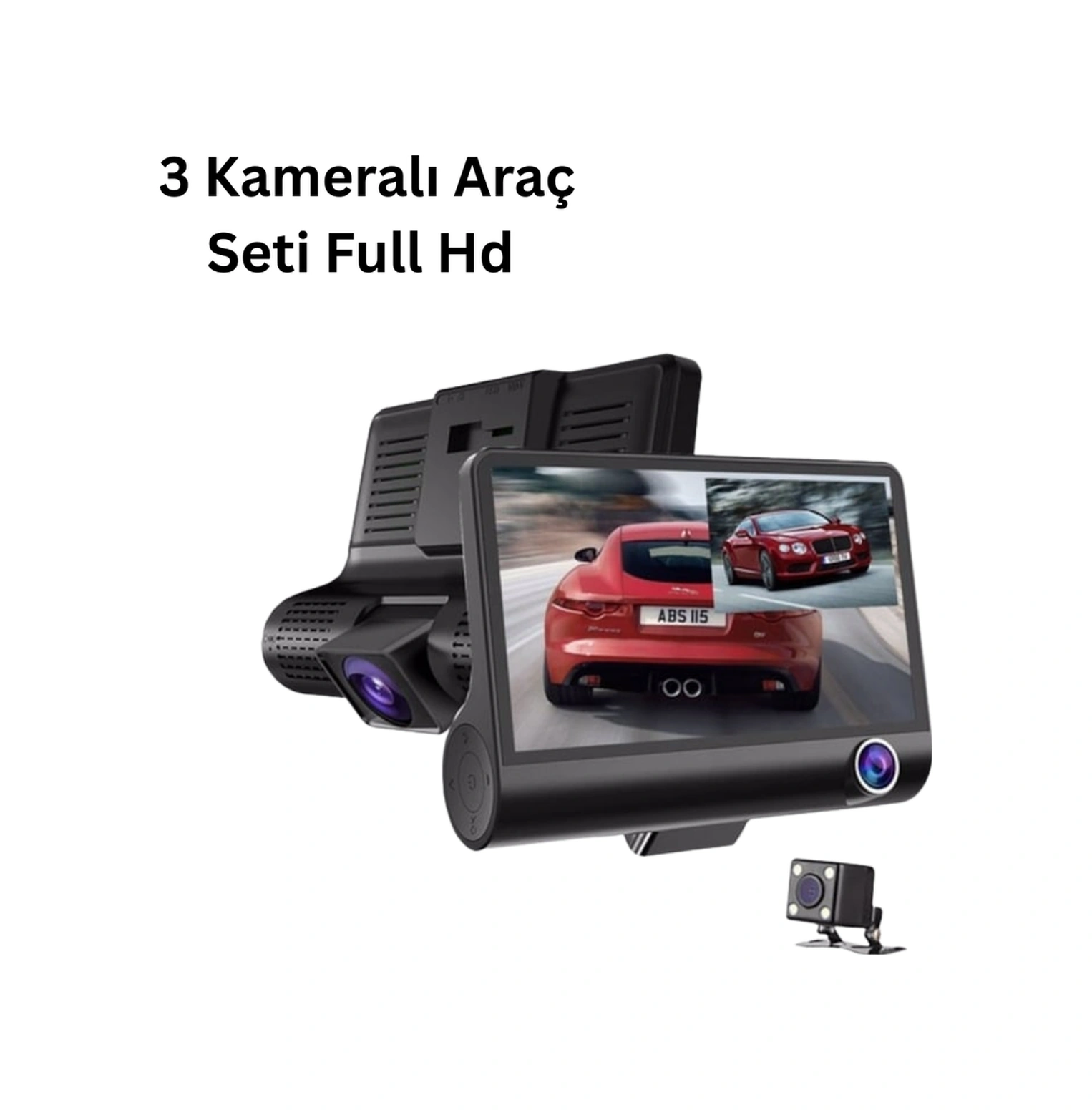 3 Kameralı Araç Dvr