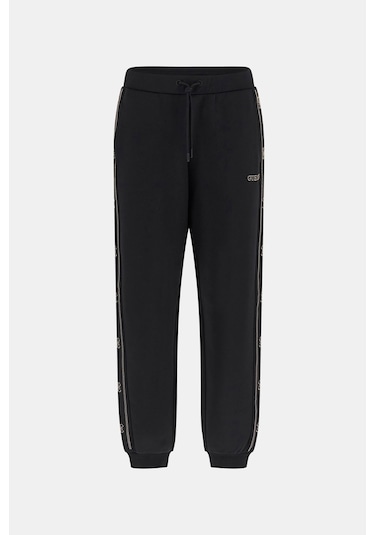 Guess Logolu Kadın Eşofman Altı Siyah