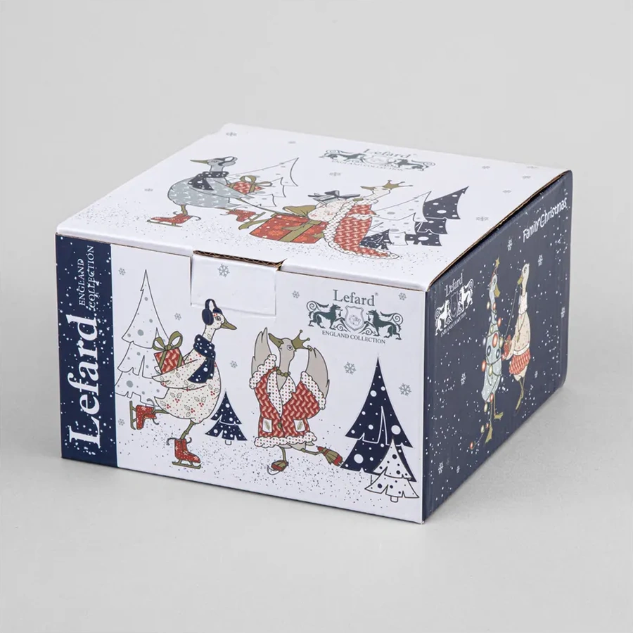 Lefard 250 Ml Çay Takımı "family Farm" Porselen Hediyelik Set 269941494 Beyaz