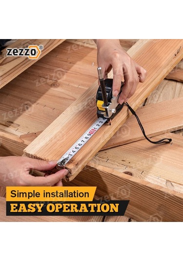 Adet Şerit Metre Sabit Klip İşaretlemesi Kolay Kazıma Çizim Çizgileri Ölçüm Ölçme Eki Araçları Esnek Cetvel Konum Kelepçesi