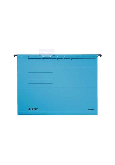 Leitz Telsiz Askılı Mavi Dosya 6515-00-35
