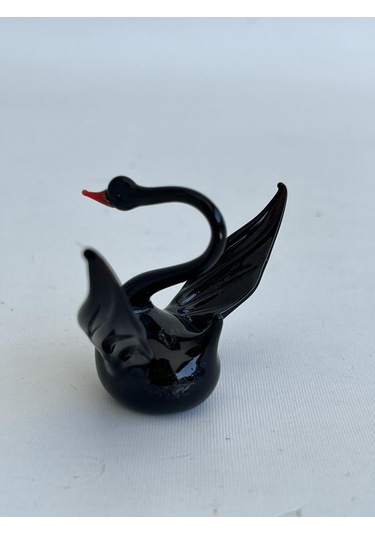 El Yapımı Murano Cam Kuğu Biblo A57