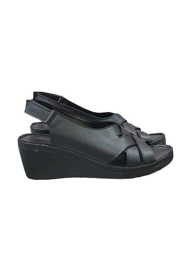 Pierre Cardin Deri Anatomik Kadın Sandalet Ayakkabı 001