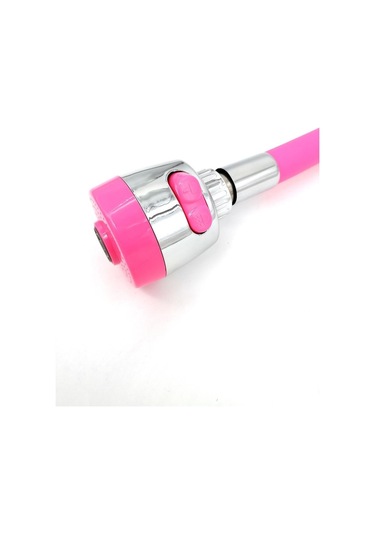 Oynar Başlıklı Tasarruflu Kubar Musluk Borusu ve Başlığı Pembe.