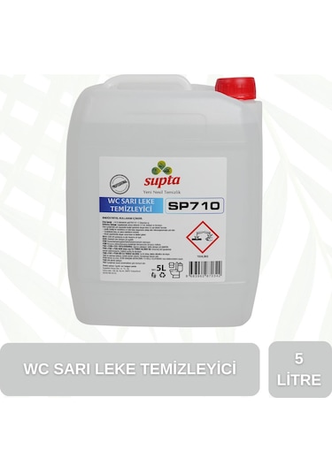 Supta Profesyonel Wc Sarı Leke Temizleyici 5 L