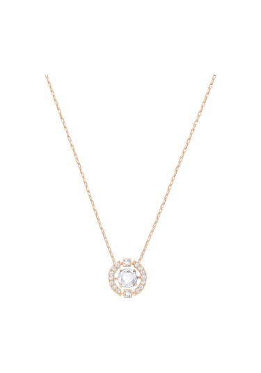 5272364 Swarovski Kolye Sparkling Dc:Necklace Czwh/Cry/Ros