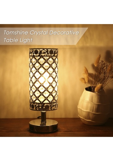 Tomshine Kristal Yanında Dekoratif Masa Lambası Diğer