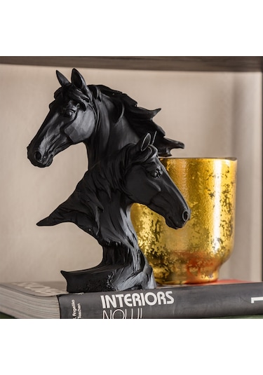 Mudo Home Horses Büst Biblo 17x10x23cm