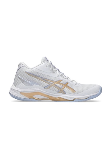 Asics Netburner Ballistic Ff Mt 4 Unisex Voleybol Ayakkabısı 1052a084-102 Beyaz Beyaz